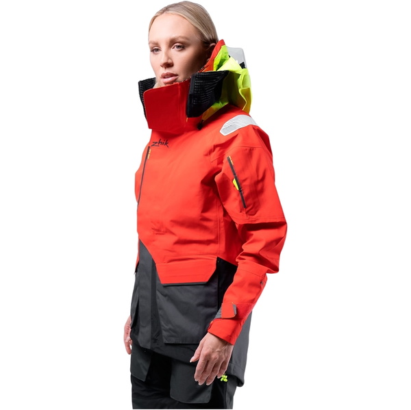 2026 Zhik Unisex OFS800 Offshore Sailing Jacket JKT-0860-U-FRD - Flame Red